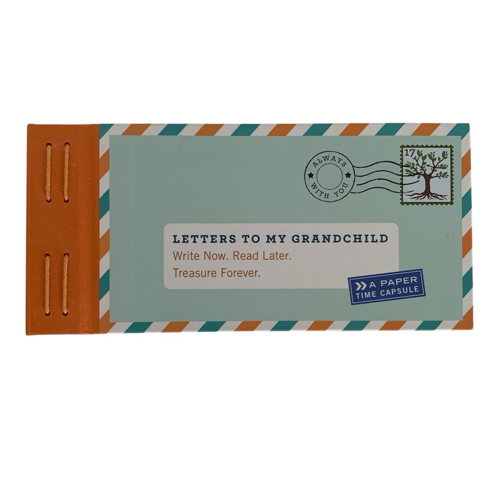 Letters to My Grandchild Keepsake Book Paper Time Capsule Write Now Read Later